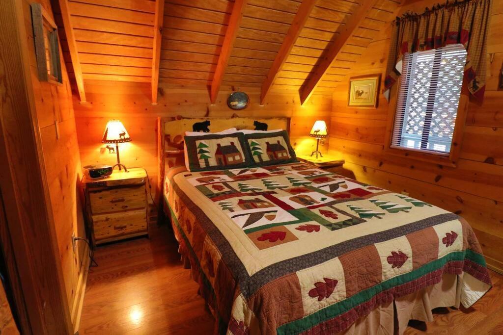 Cute Updated Mountain Cabin Fireplace #3 Helen Bagian luar foto