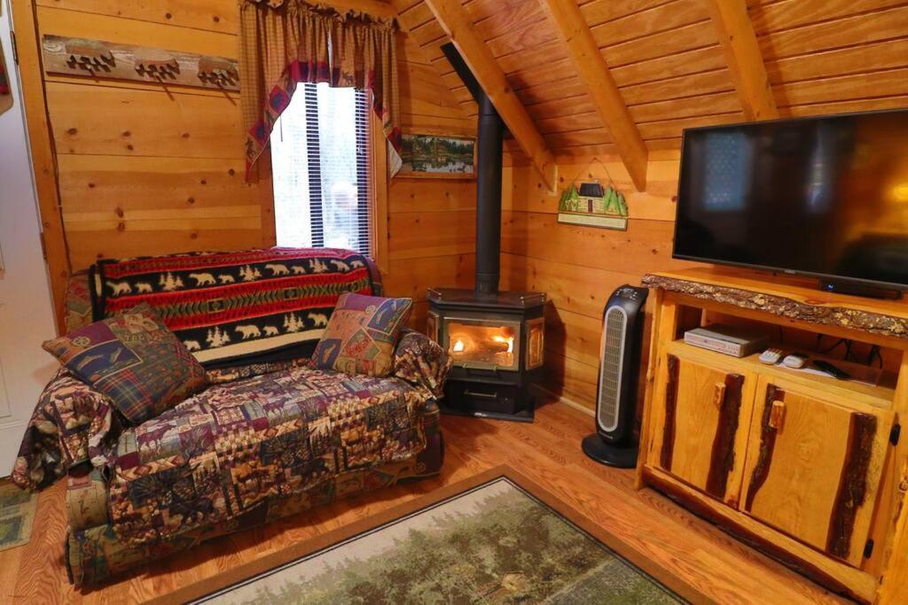 Cute Updated Mountain Cabin Fireplace #3 Helen Bagian luar foto