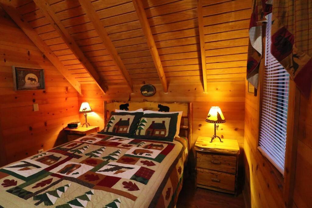 Cute Updated Mountain Cabin Fireplace #3 Helen Bagian luar foto