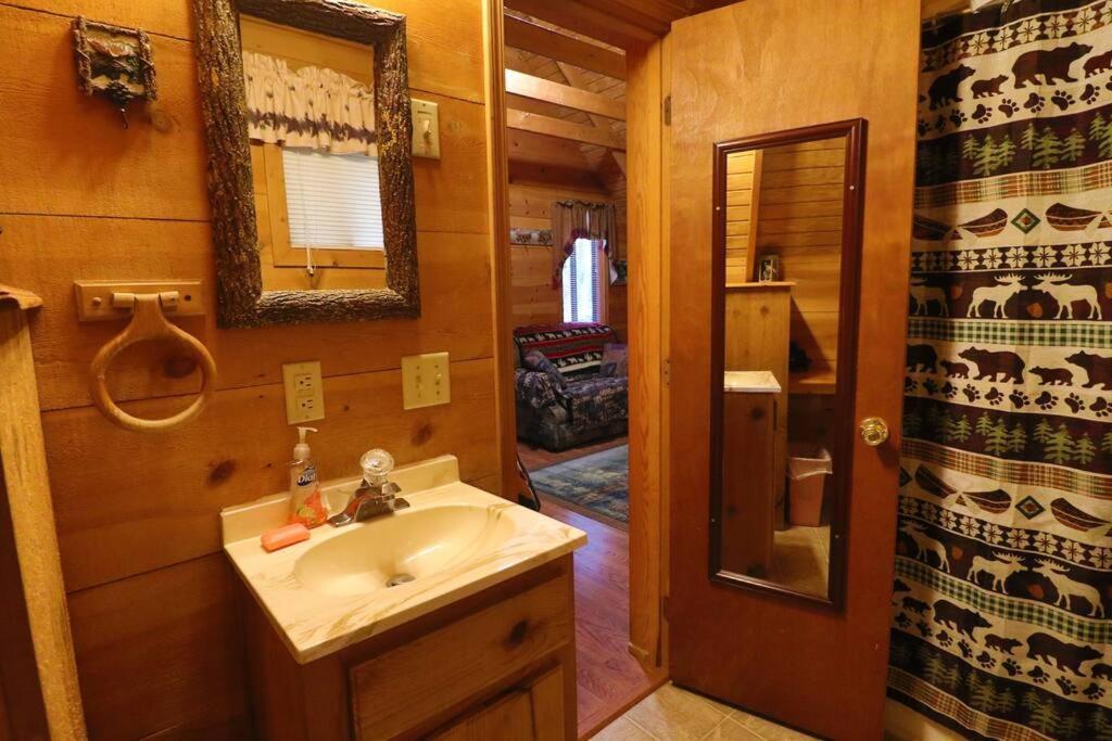 Cute Updated Mountain Cabin Fireplace #3 Helen Bagian luar foto