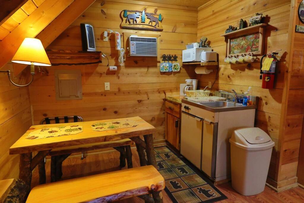 Cute Updated Mountain Cabin Fireplace #3 Helen Bagian luar foto